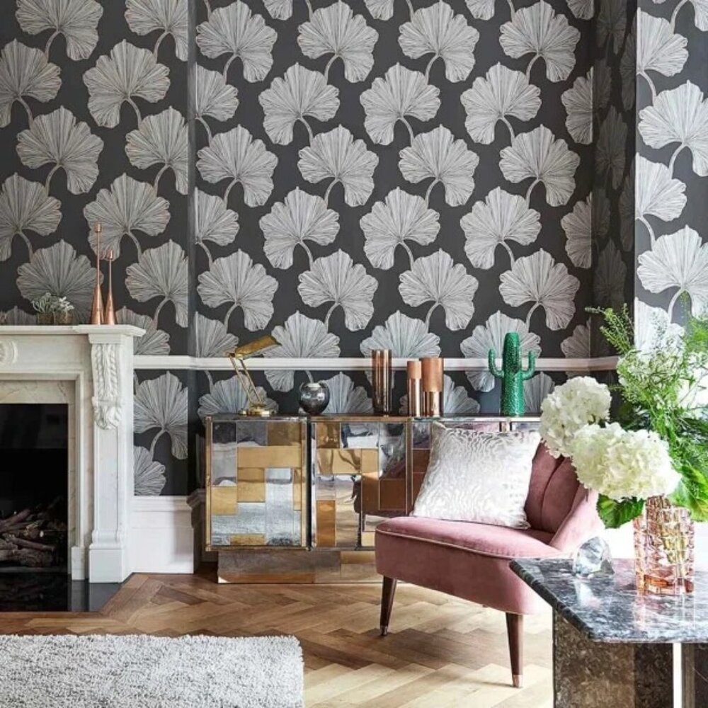 Harlequin Kienze bronze graphite Wallpaper One Roll 10.05 m x 68.6 cm